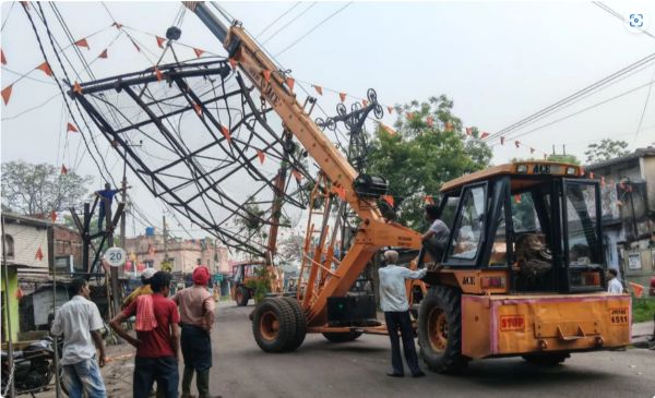 धनबाद में BCCL का बड़ा अभियान: बंद पड़े रोप-वे ढांचे हटाने का काम शुरू