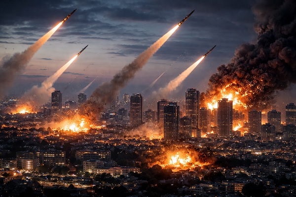 ईरान का बड़ा हमला! IRGC ने तेल अवीव में 100+ ठिकानों को बनाया निशाना, मचा हड़कंप