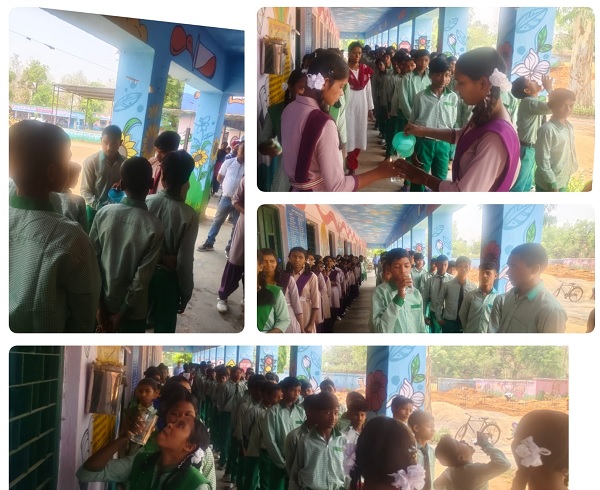 भीषण गर्मी में चाईबासा स्कूलों की पहल: ‘वॉटर बेल’ से 4 लाख बच्चों को राहत