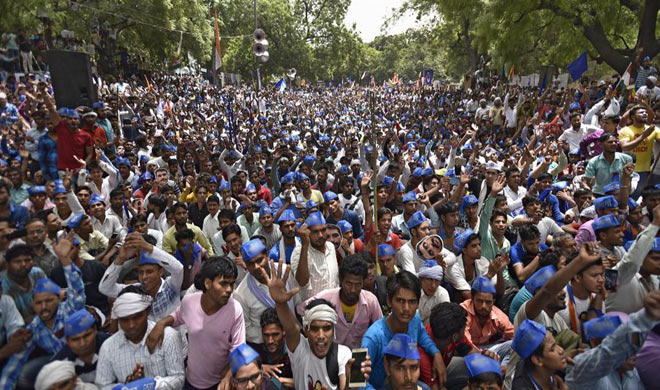 चलो संसद मार्च को लेकर दिल्ली में कड़ी सुरक्षा, जंतर-मंतर के पास 5000 जवान तैनात; धारा-163 लागू